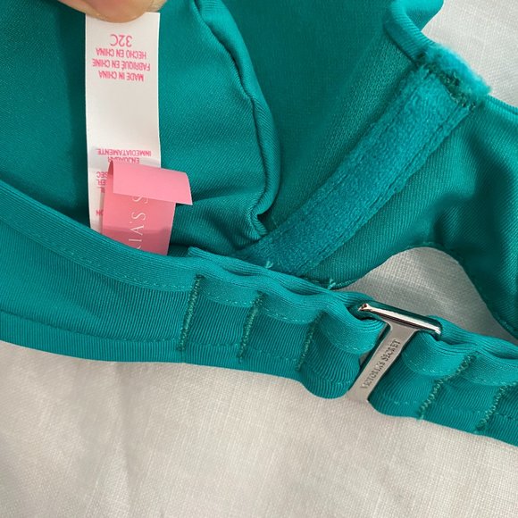 VICTORIA'S SECRET 32C Push-up Underwire Halter Bra Top - Picture 7 of 9